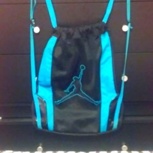 Vintage Jordan cinch sak backpack